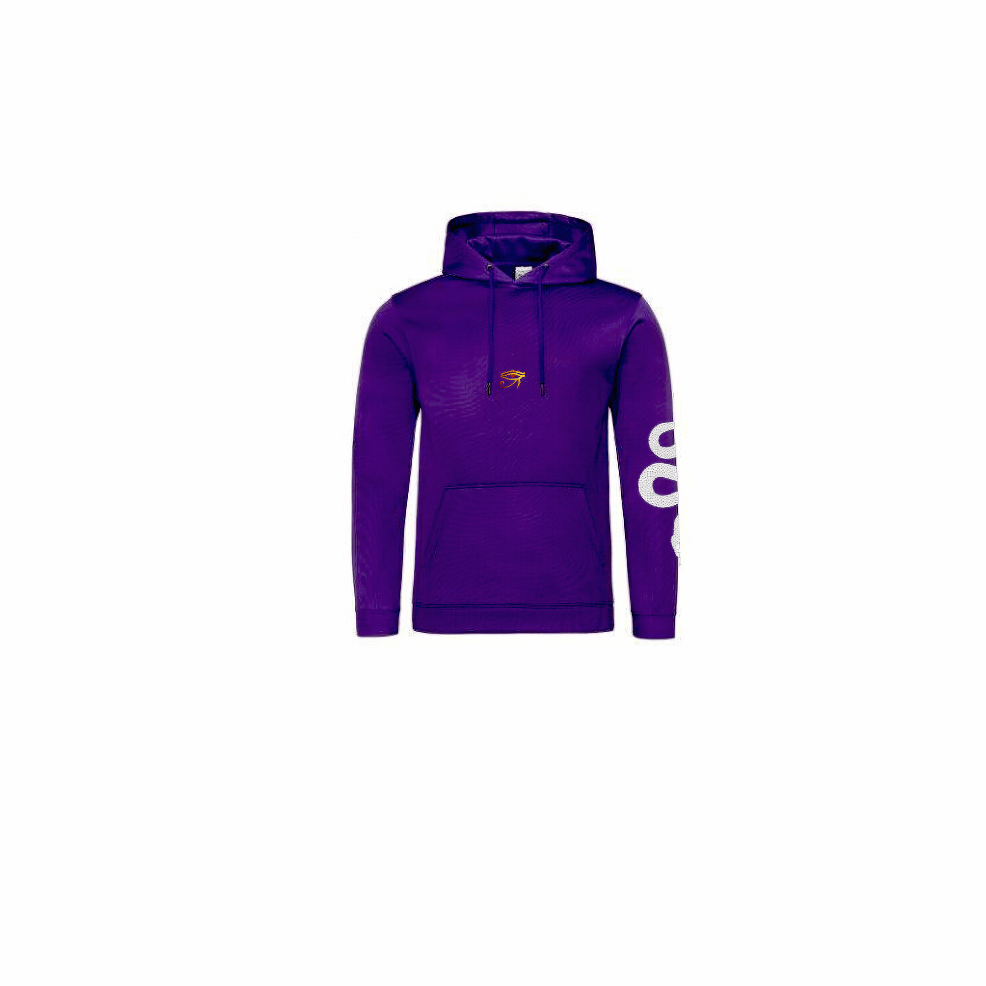 Image of Purple Cobra Hoodie.