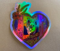 Peppa pig holographic sticker 