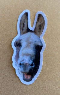 Papa donkey sticker 