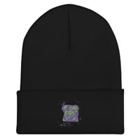 Alien Toast Cuffed Beanie