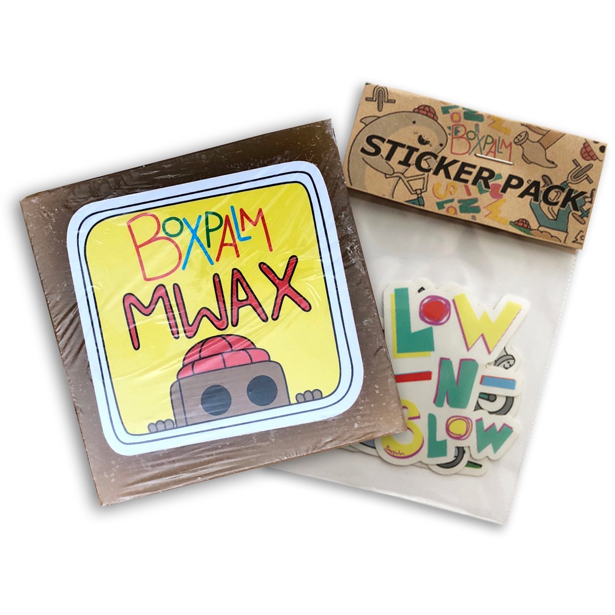 Huey Wax + FREE STICKER PACK Boxpalm