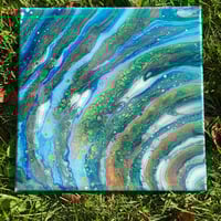 Image 1 of “Tidal Chimera” Fluid Painting Painting