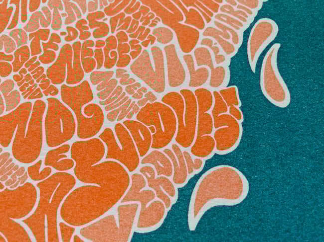 "MTL Boroughs" Riso Print (limited edition) - 2020