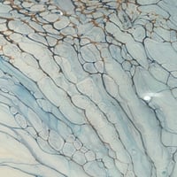 Image 2 of “Clouded Flux” Fluid Painting