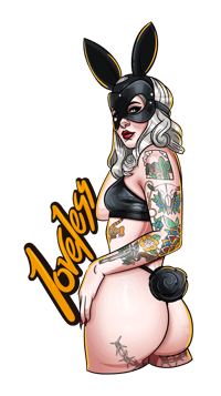 Loveless Bad Bunny Sticker