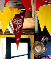 Image 2 of Ojo-Lengua Pennant Flag 
