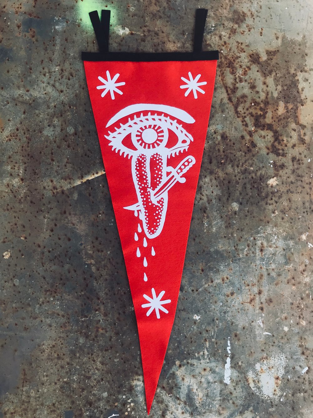 Ojo-Lengua Pennant Flag 