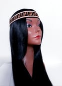  Brown&White Fendi Fashion Headband
