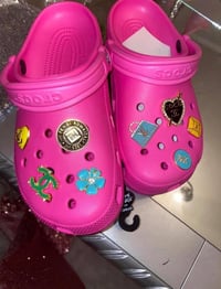 LV crocs 