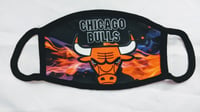 Face Mask Chicago Bulls basketball sport inspired urban fashion