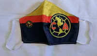 2 Facemask Club de Futbol America S.A Aguilas Soccer MX