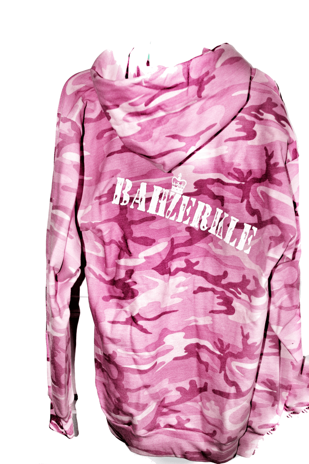 Pink Camo Hoodie