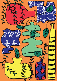 Vase jungle