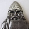 VIKING SHIELD WARRIOR (Cold-Cast Iron - UNPATINATED) - LIMITED EDITION, No. 1 of 12