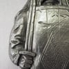 VIKING SHIELD WARRIOR (Cold-Cast Iron - UNPATINATED) - LIMITED EDITION, No. 1 of 12