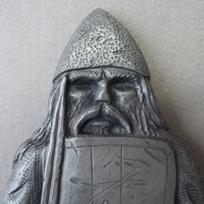 VIKING SHIELD WARRIOR (Cold-Cast 'PEWTER') - LIMITED EDITION No. 1 of 12