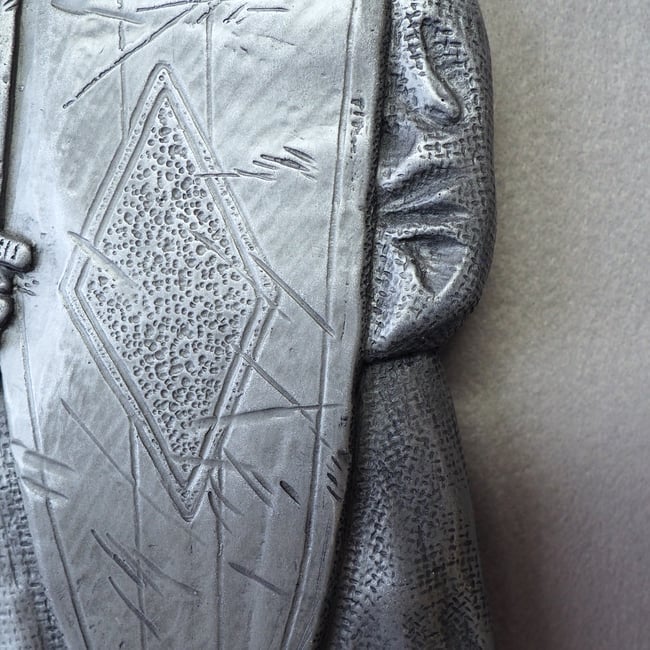 VIKING SHIELD WARRIOR (Cold-Cast 'PEWTER') - LIMITED EDITION No. 1 of 12