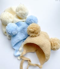 Image 1 of Double Trouble Knitted Bonnet