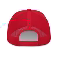 Image 4 of Pretty Girls Vote Trump Red - Trucker Cap from PatriotsCo.com