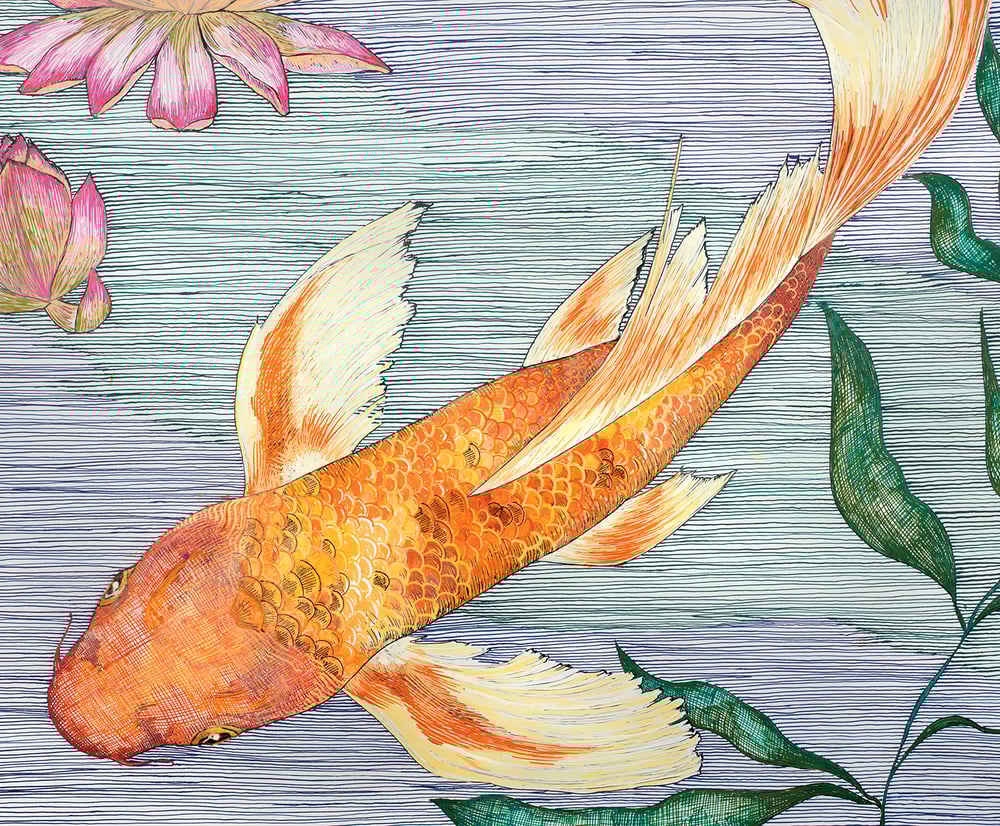 Image of The Water Garden I  - Print