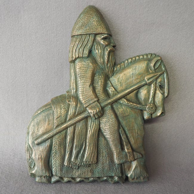 VIKING HORSEMAN (Cold-Cast BRONZE) - LIMITED EDITION No. 1 of 12