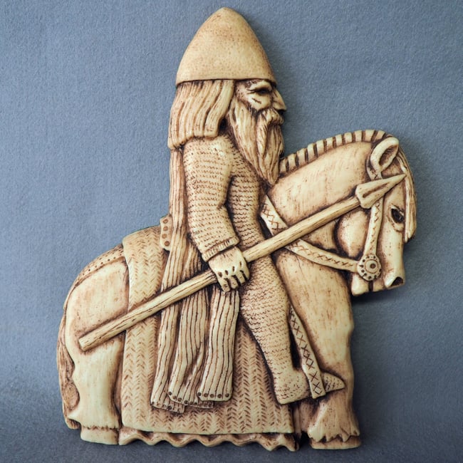 VIKING HORSEMAN (Antiqued 'IVORY') - LIMITED EDITION No. 1 of 12