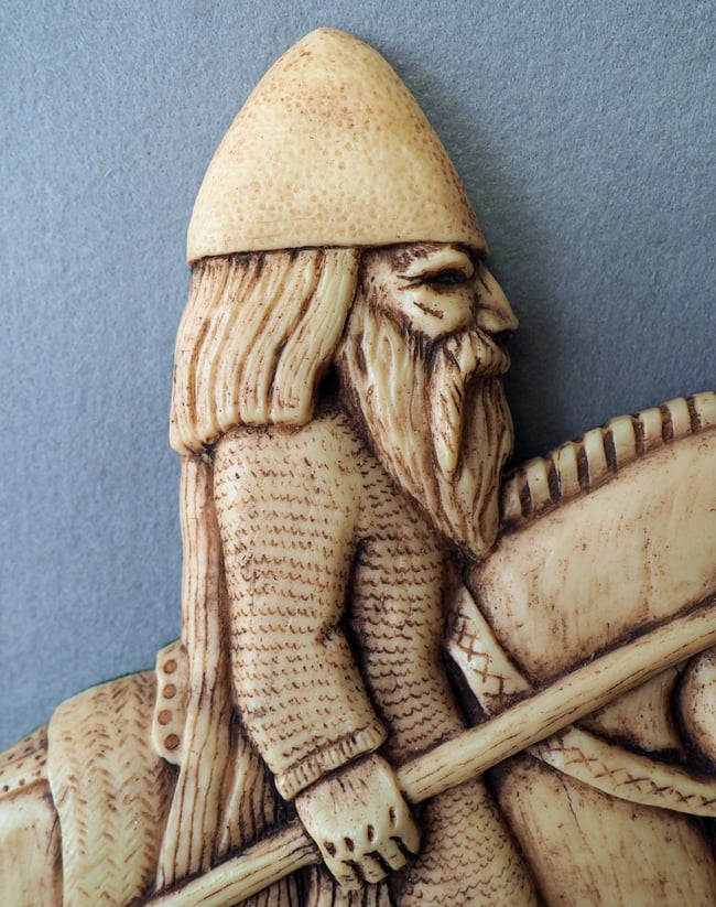 VIKING HORSEMAN (Antiqued 'IVORY') - LIMITED EDITION No. 1 of 12