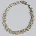 Image of curly shell silver necklace