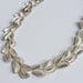 Image of curly shell silver necklace