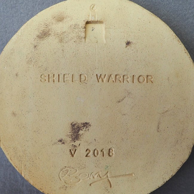 SHIELD WARRIOR PLAQUE