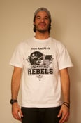 Image of "LA Rebels" (White) T-Shirt