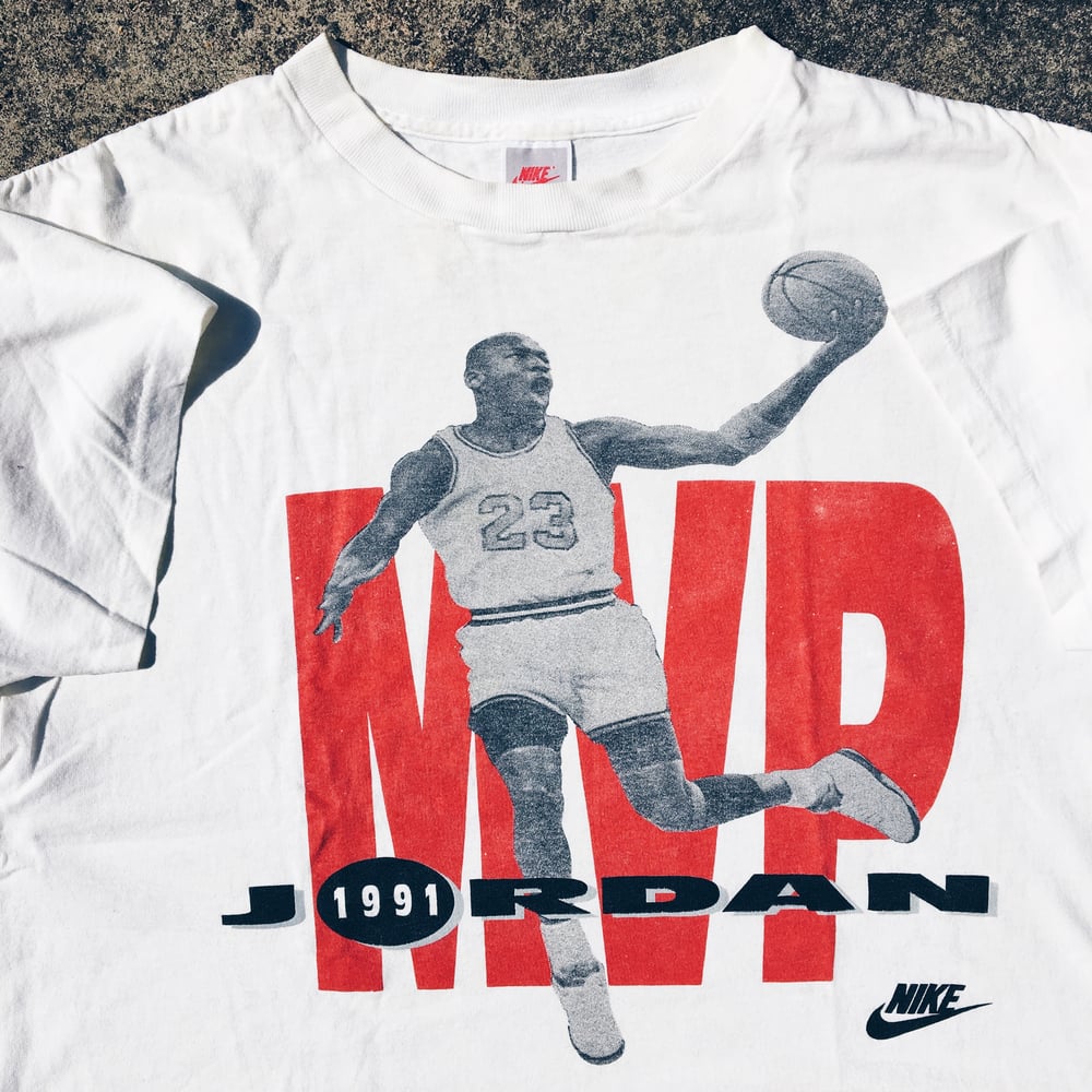 Image of Original 1991 Nike Air Jordan “MVP” Tee.