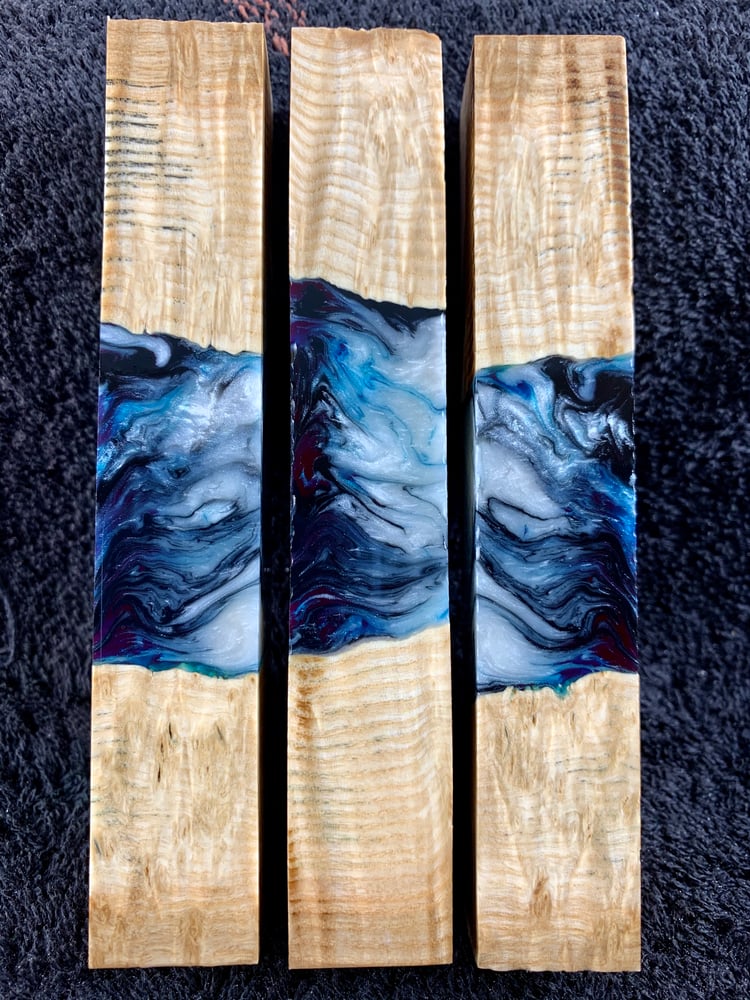 Image of Natural Ash Burl Hybrid Pen Blank 