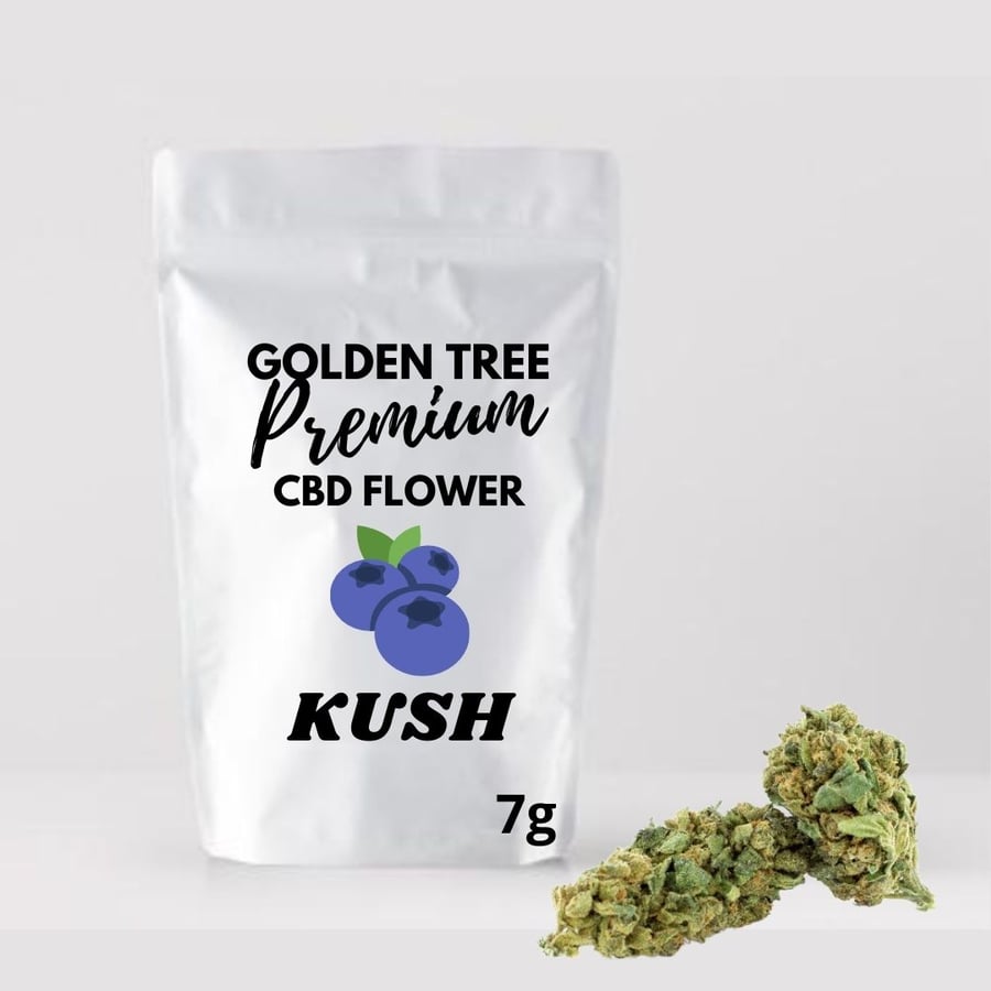 Image of BLUEBERRY KUSH CBD FLOWER - 7g