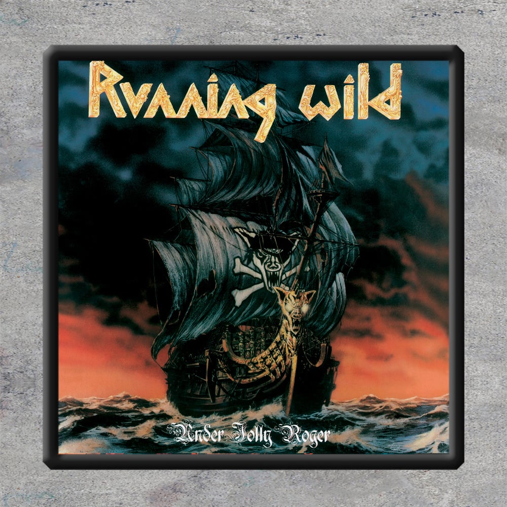 Running Wild Under Jolly Roger patch | ROCK MARK MERCH EUROPE