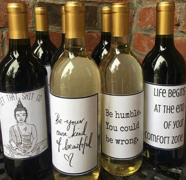 Image of Wine Bottle Label Kit