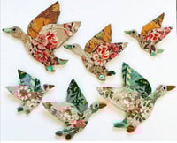 Three Decorated Flying Ducks