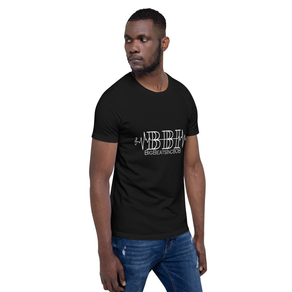 Premium T-Shirt - White BBI Logo | BigBeatsInc808