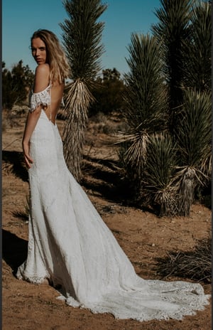 Image of Badu Wedding Dress. Size L. Silk White/Natural. By Daughters of Simone.