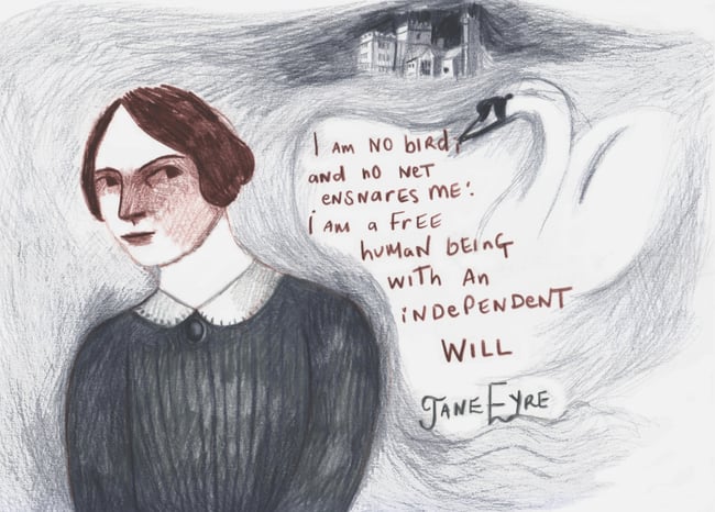 I am no bird - Giclee print