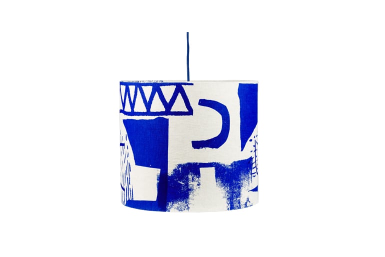 Image of Assemble/Configure Cobalt Shade - Diam 35 x h 30 cm