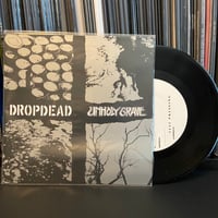Image 3 of DROPDEAD / UNHOLY GRAVE - Split 7"