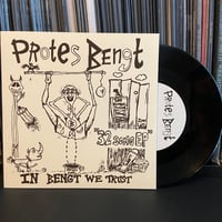 Image 2 of PROTES BENGT "In Bengt We Trust 32 Song EP" 7" EP