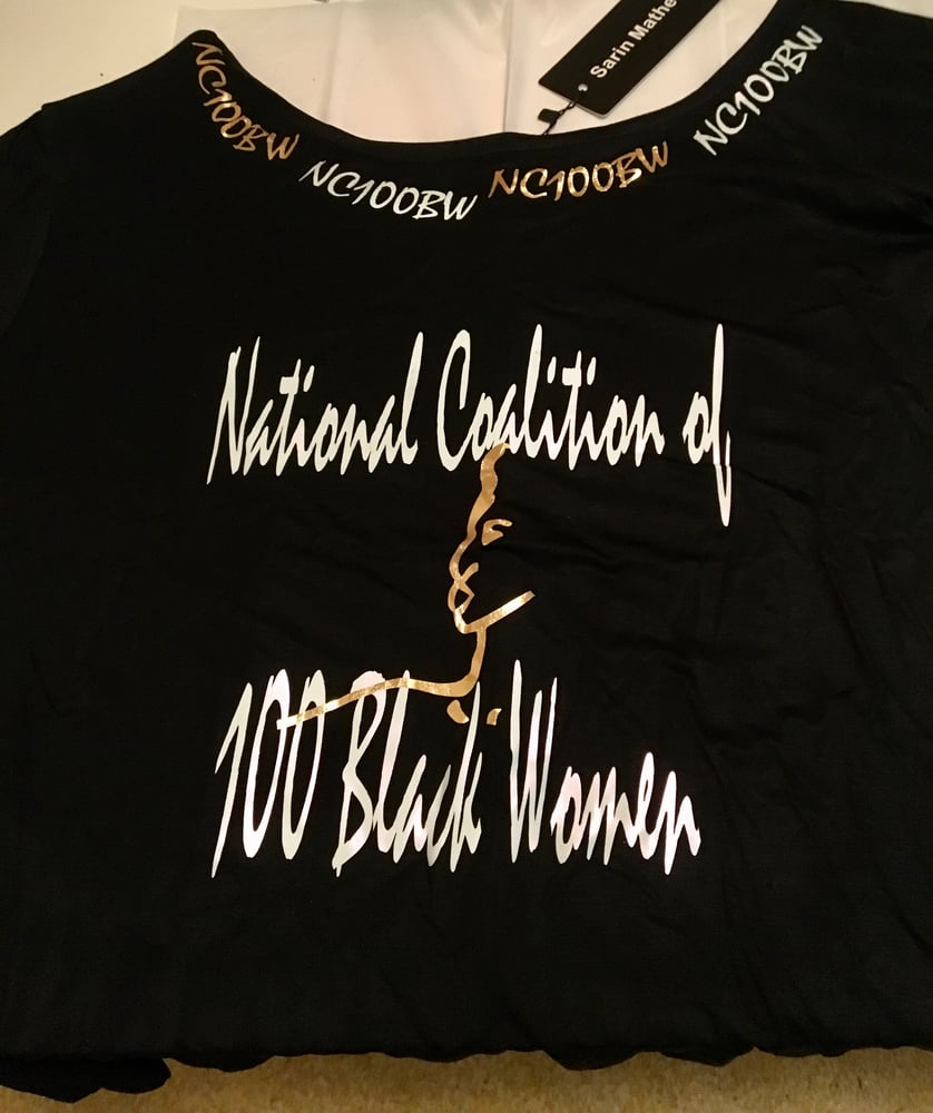 Image of NCBW Off Shoulder (cold shoulder) long sleeve Tee