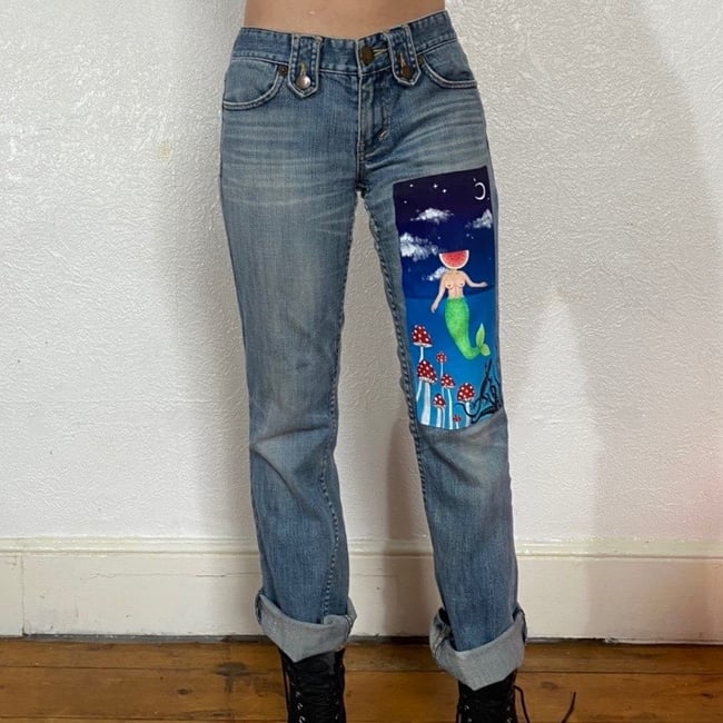 Mermaid jeans