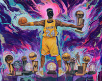 Image 1 of Kobe Trophy Print