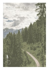 Image 2 of "Sweetness Follows" Biking Poster