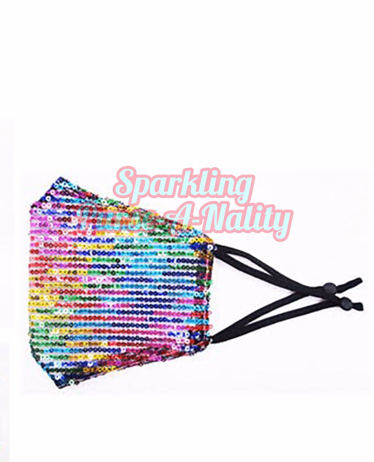 Image of “Sparkling” Rainbow Mask