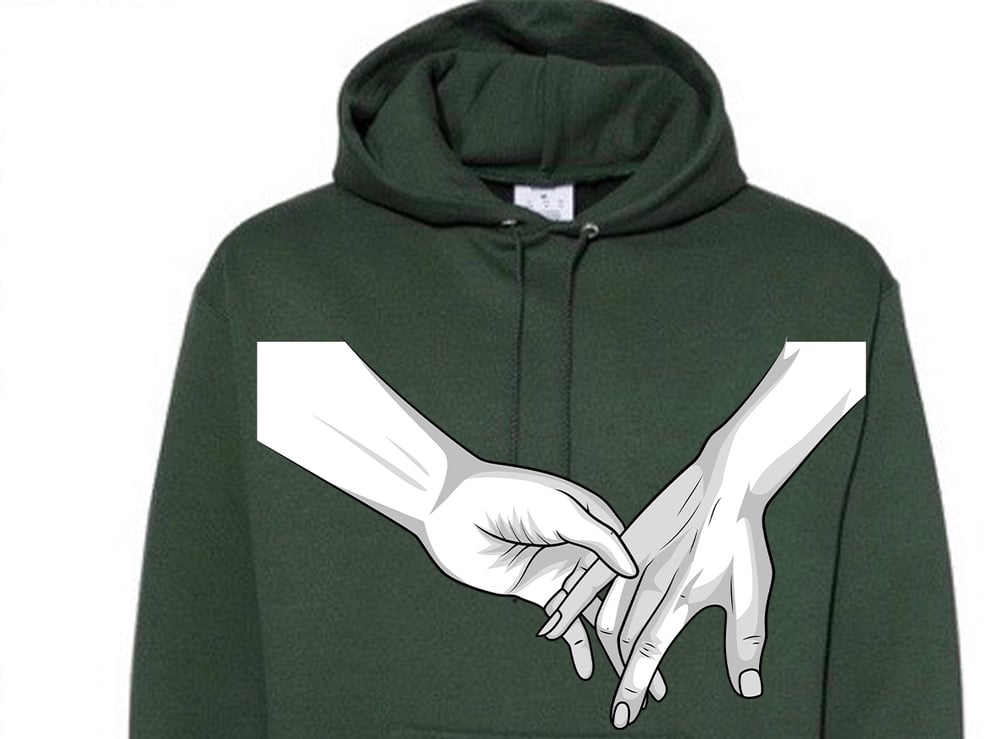 Image of Never Let Go Hoodies (Green) 