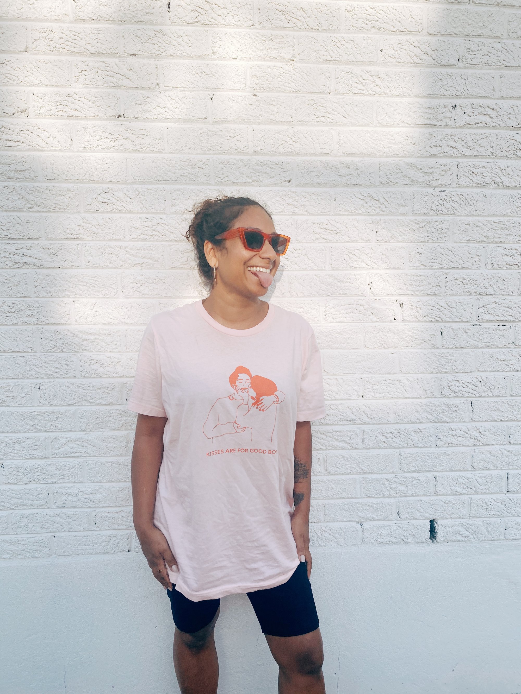 Image of Kisses Are For Good Boys Tee